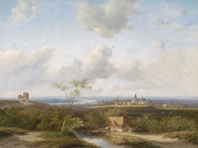 広いオランダの風景 作： Jan Evert Morel